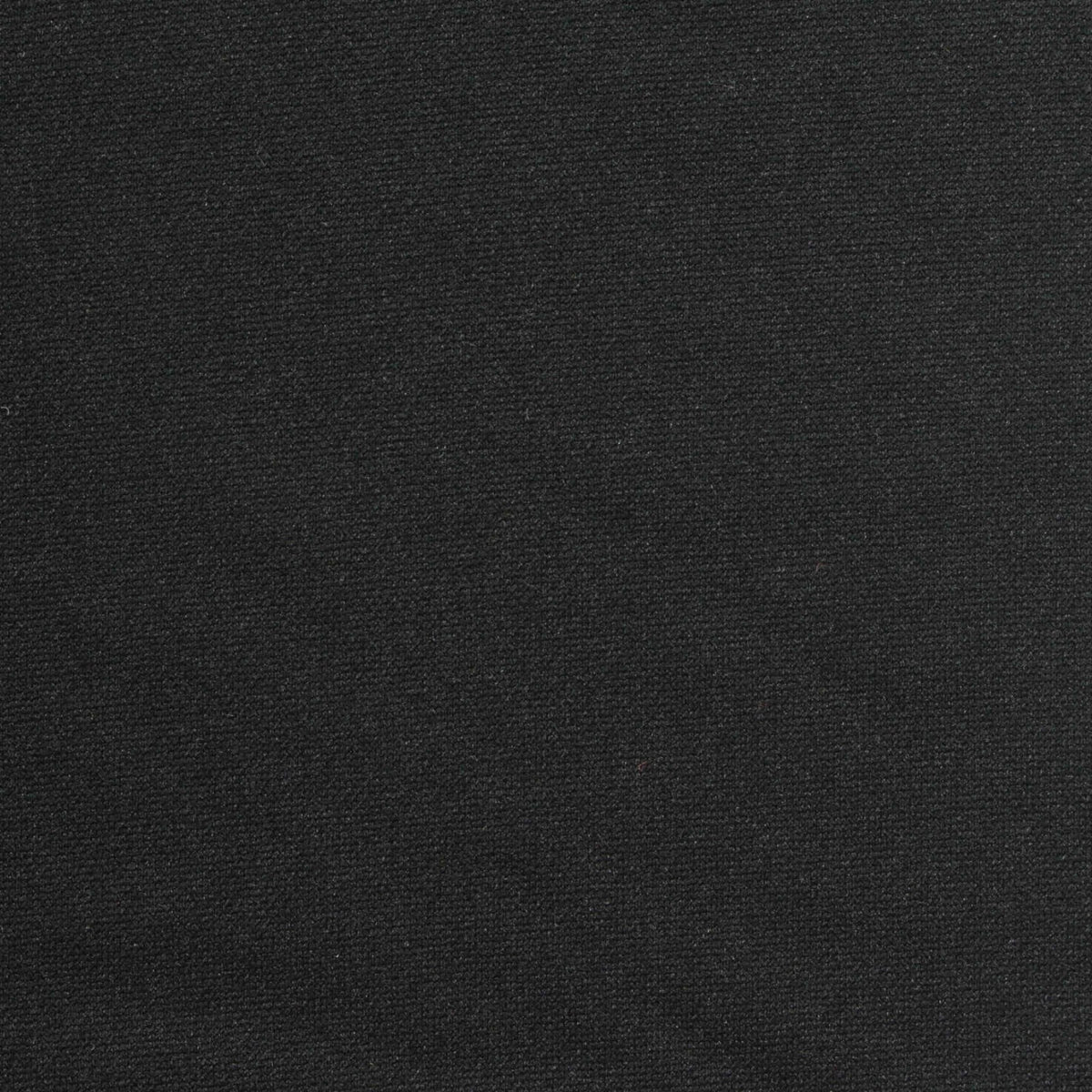 100% Polyester Interlock Knit Fabric, 290 gsm, 165 cm — Black