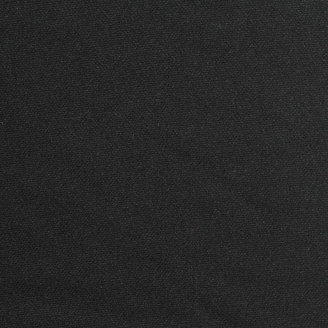 100% Polyester Interlock Knit Fabric, 290 gsm, 165 cm — Black