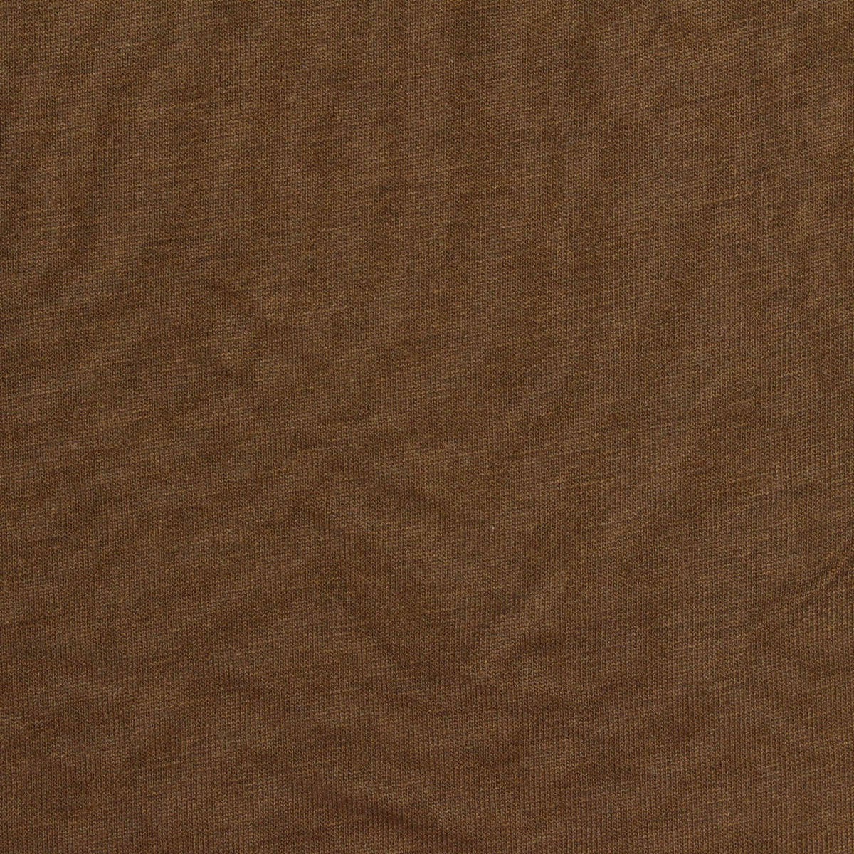 Brown Heather Jersey Knit, Poly-Viscose