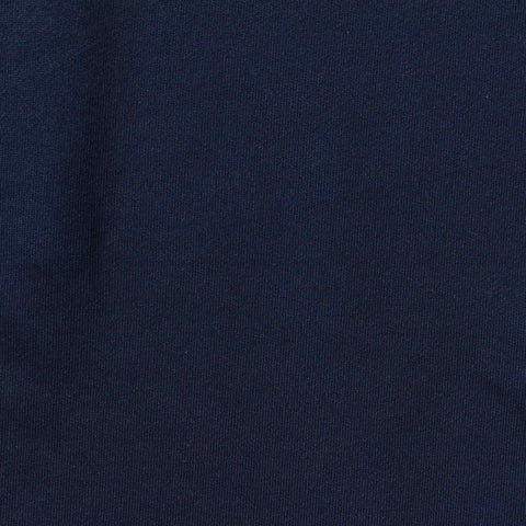 Polyester Stretch French Terry Fabric, 230 gsm, 150 cm — Navy, ref EF-260205