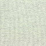 Light Grey Heathered-Marl Rib Knit, Cotton-Poly