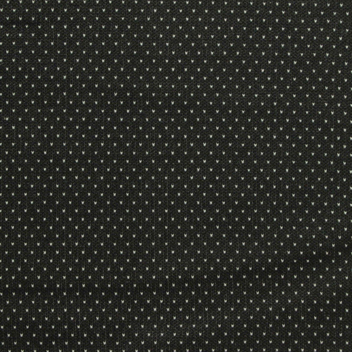 Jacquard 100% Polyester Scuba Knit Fabric, 230 gsm, 165 cm — Black