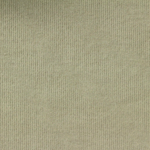 Heather Polyester Viscose Rib Knit Fabric, 310 gsm, 167 cm — Khaki