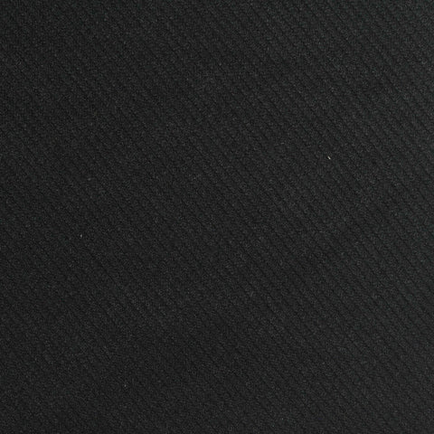 100% Polyester Knit Fabric, 240 gsm, 158 cm — Black