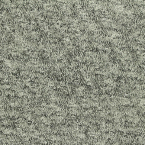 Dark Grey Marl Chunky Knit, Polyester, 220 gsm, 155 cm