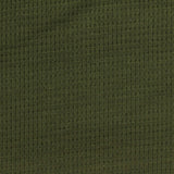 Cotton Polyester Waffle Knit Fabric, 390 gsm, 160 cm — Green