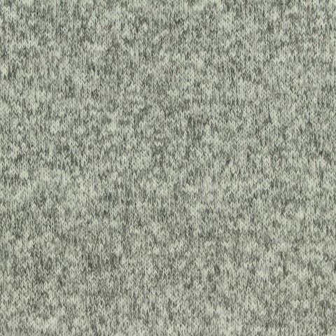 Grey Marl Chunky Knit, Polyester, 200 gsm