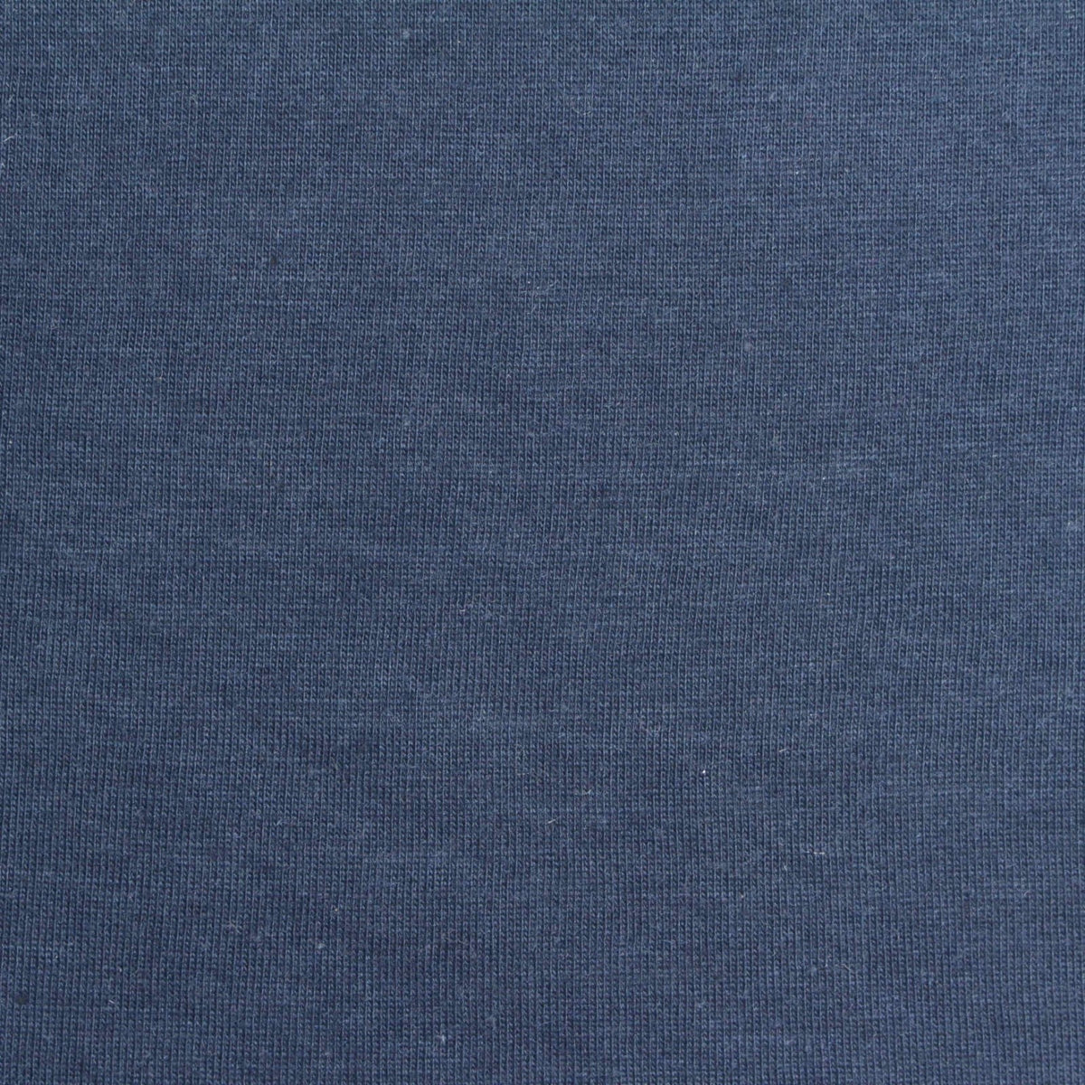 Blue Marl Jersey Knit, Poly-Cotton, 140 gsm