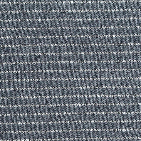 Grey Marl French Terry, Cotton-Poly, 340 gsm