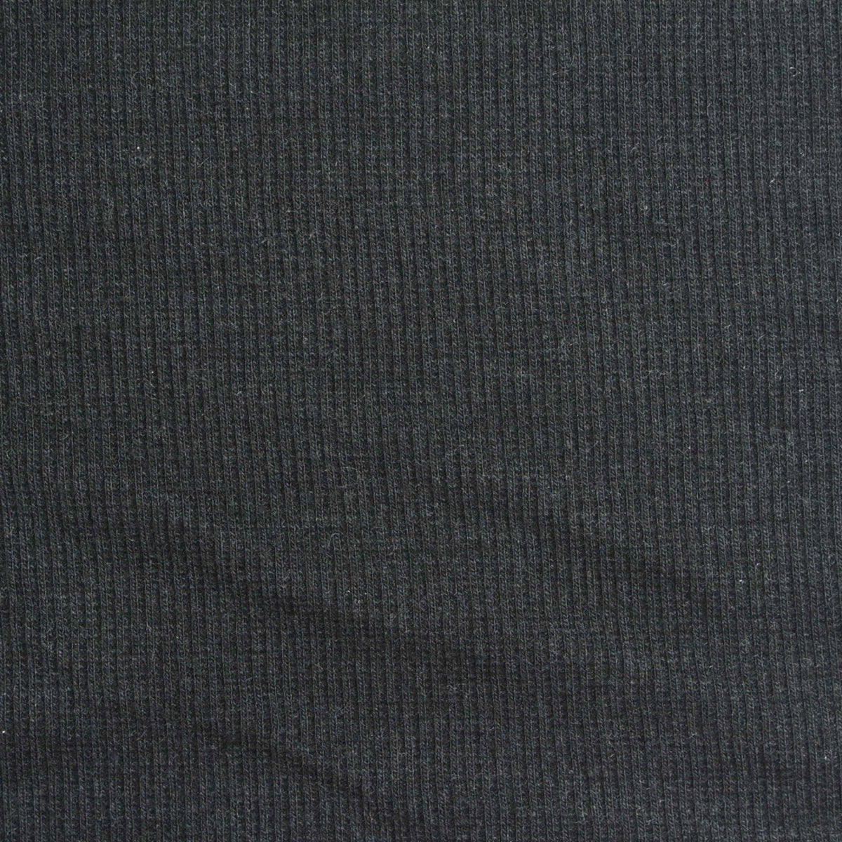 Polyester Cotton Stretch Rib Knit Fabric, 395 gsm, 121 cm — Grey