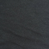 Polyester Cotton Stretch Rib Knit Fabric, 395 gsm, 121 cm — Grey