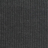 Polyester Cotton Stretch Rib Knit Fabric, 310 gsm, 110 cm — Grey — texture