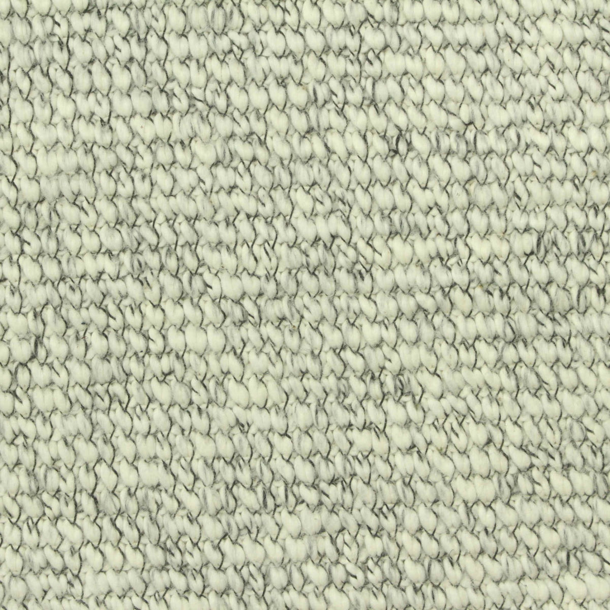 Off-White Marl Interlock Knit, Poly-Cotton