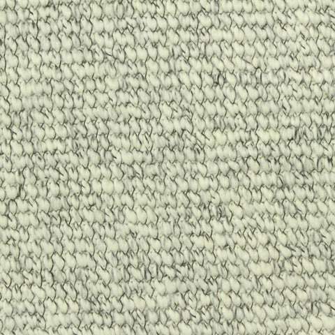 Off-White Marl Interlock Knit, Poly-Cotton