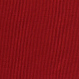 Polyester Viscose Stretch Rib Knit Fabric, 250 gsm, 110 cm — Red