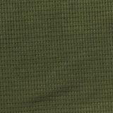 Olive Marl Waffle Knit, Cotton-Poly