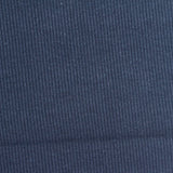 Cotton Stretch Rib Knit Fabric, 350 gsm, 120 cm — Navy