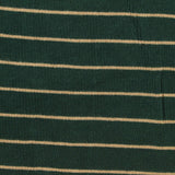 Yarn-Dyed Viscose Stretch Rib Knit Fabric, 215 gsm, 125 cm — Green
