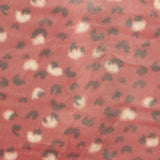 Pink Leopard Knit, Polyester