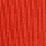 Cotton Polyester Stretch Rib Knit Fabric, 330 gsm, 118 cm — Red
