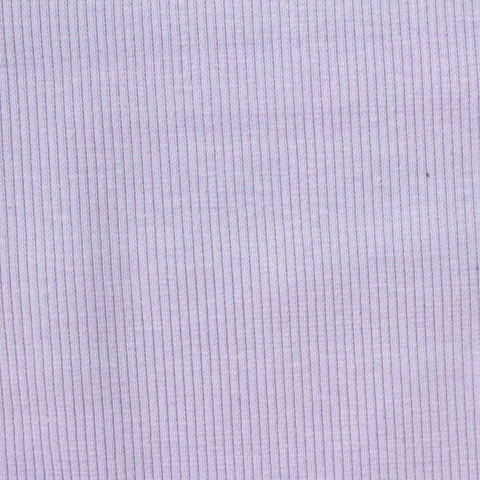 Cotton Polyester Stretch Rib Knit Fabric, 350 gsm, 120 cm — Purple