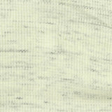 Dark Grey Marl Waffle Knit, Cotton-Poly