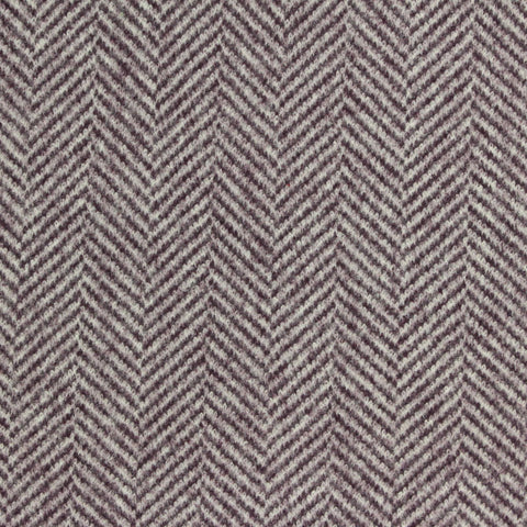Burgundy Herringbone Interlock Knit