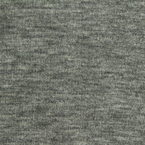 Heather Grey Marl Chunky Knit, Polyester, 300 gsm