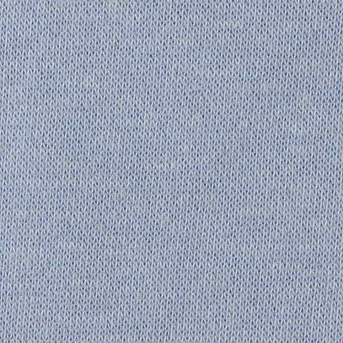 Printed Brushed Cotton Polyester French Terry Fabric, 280 gsm, 185 cm — Blue