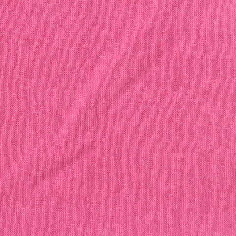 French Terry Fabric, 220 gsm, 180 cm — Pink