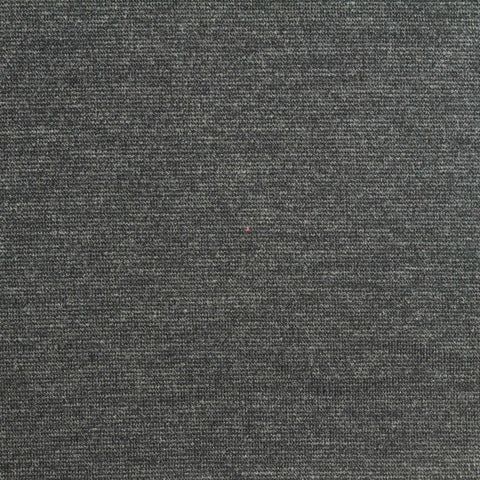 Dark Grey Marl Ponte Knit, Viscose-Poly, 270 gsm