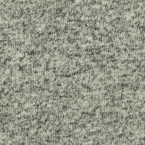 Heathered Grey Marl Jersey Knit, Viscose-Poly, 200 gsm
