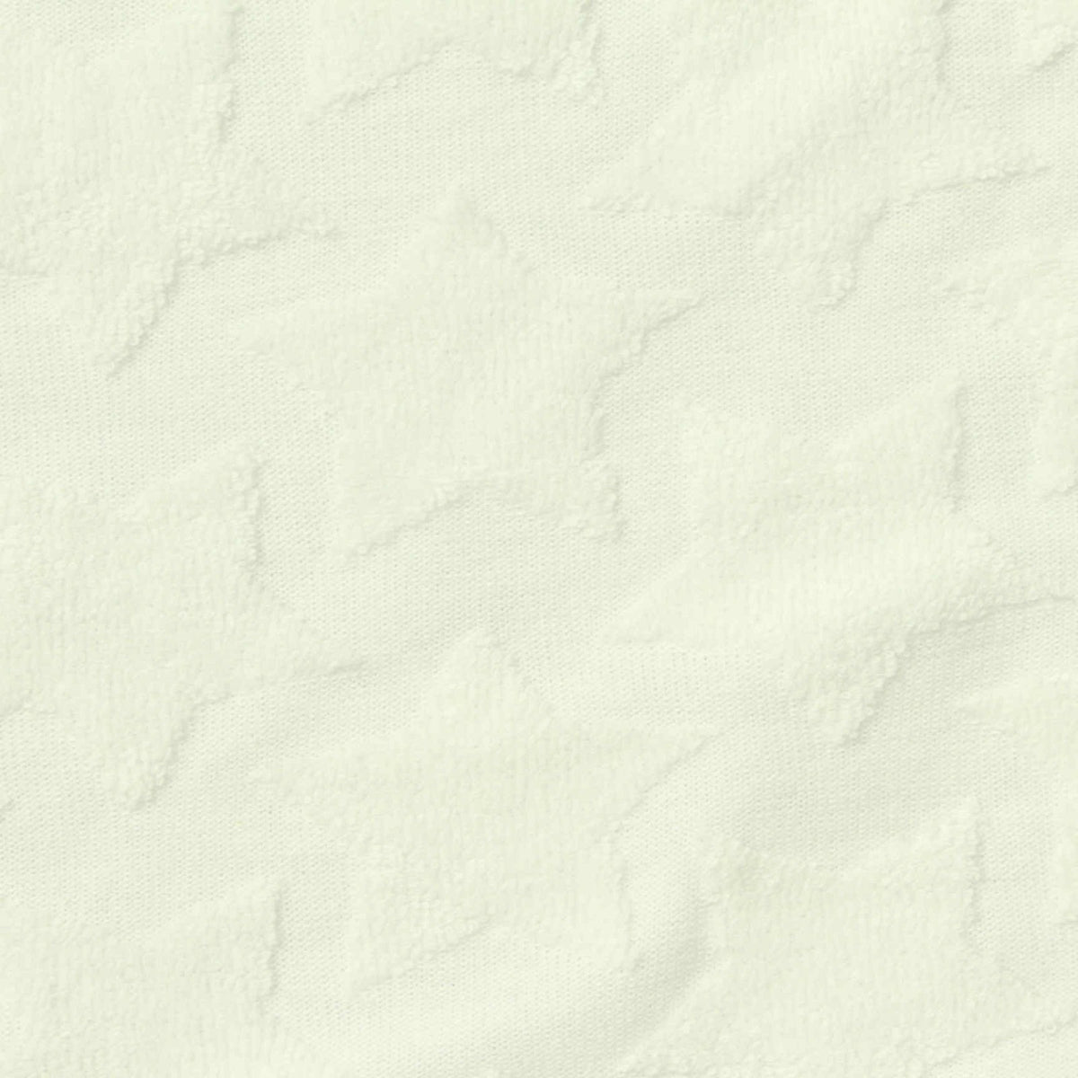 Cream Tone-on-Tone French Terry, Cotton-Poly, 220 gsm