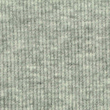 Light Grey Marl Rib Knit, Cotton — texture