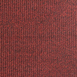 Red Marl Rib Knit, Cotton-Poly