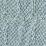 Light Blue Honeycomb Jacquard, Polyester — texture