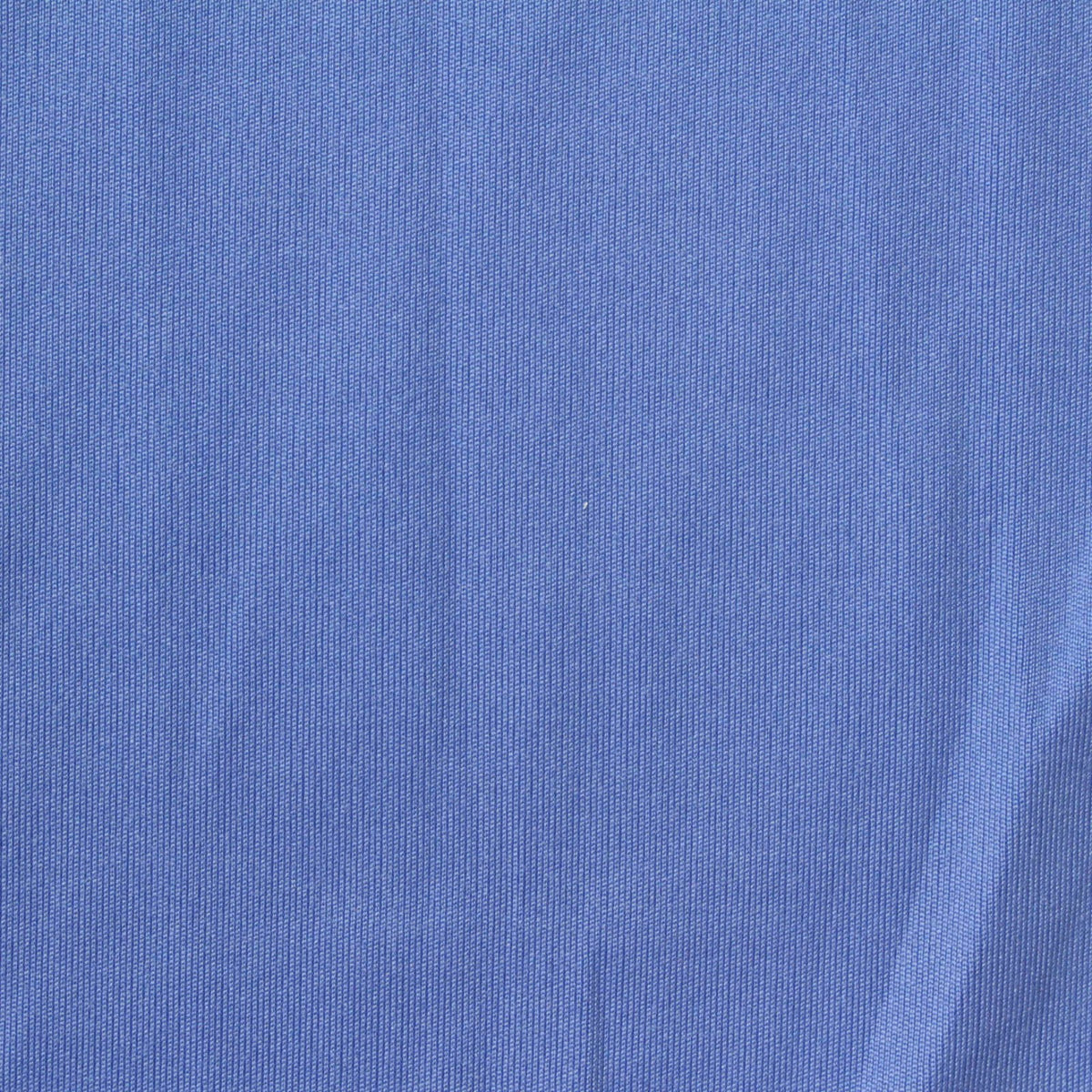 Brushed Polyester Stretch Interlock Knit Fabric, 242 gsm — Blue