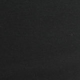 Brushed Polyester Viscose Stretch French Terry Fabric, 235 gsm — Black