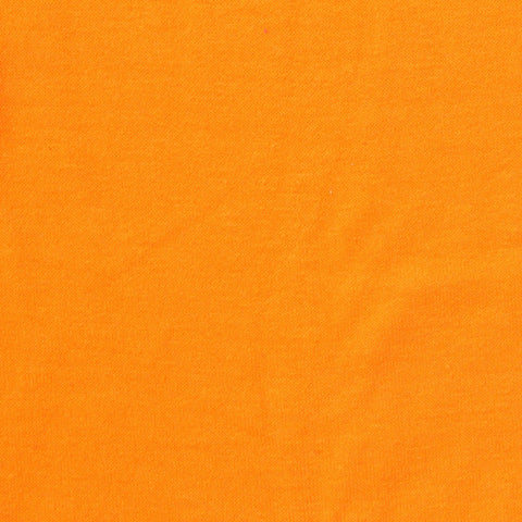 Polyester Cotton Stretch Jersey Knit Fabric, 166 gsm — Orange