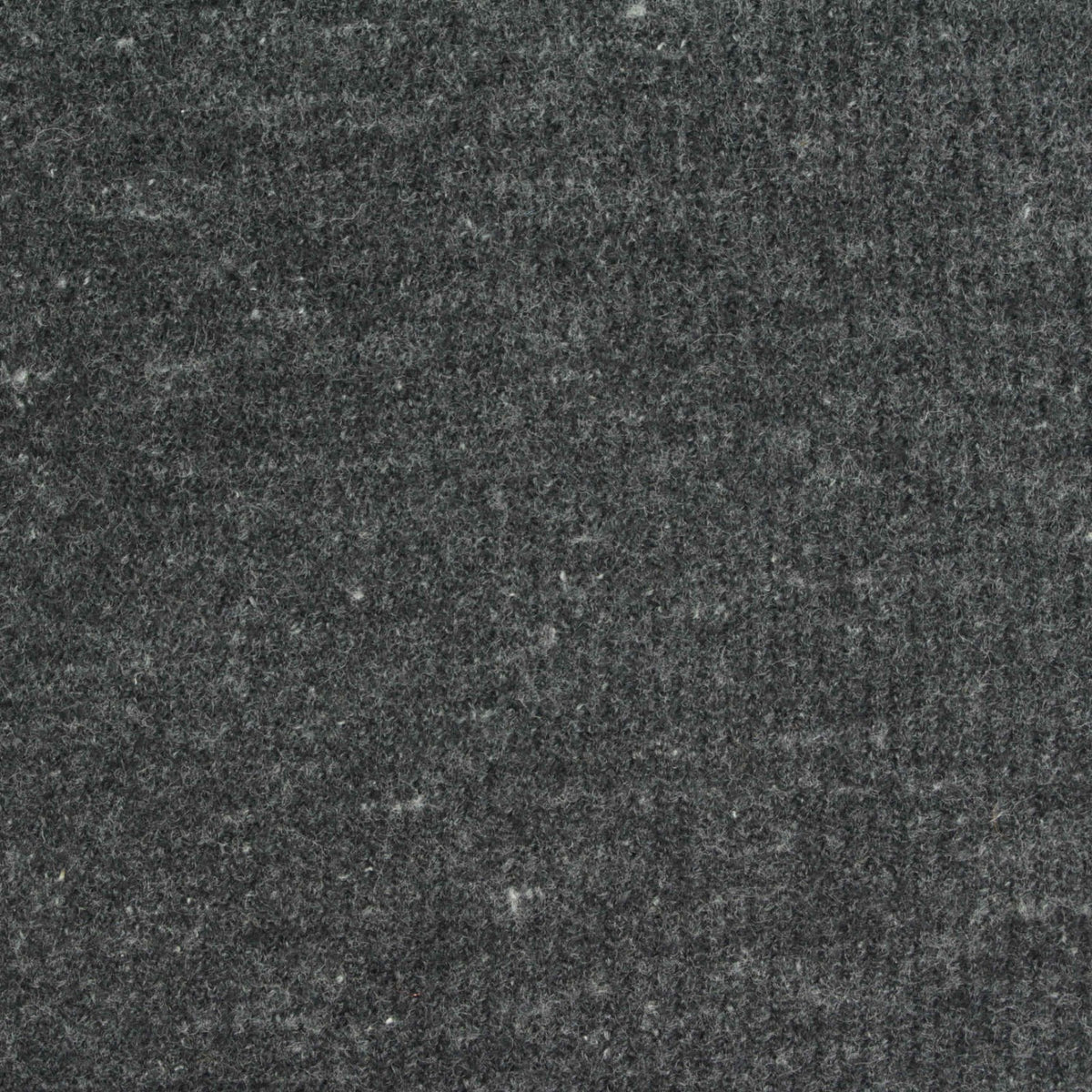 Dark Grey Marl Interlock Knit, Cotton-Poly, 279 gsm