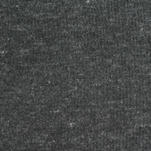 Dark Grey Marl Interlock Knit, Cotton-Poly, 279 gsm
