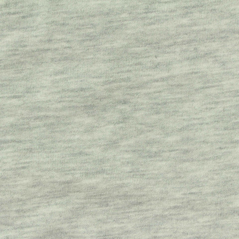 Light Grey Marl French Terry, Poly-Modal, 248 gsm