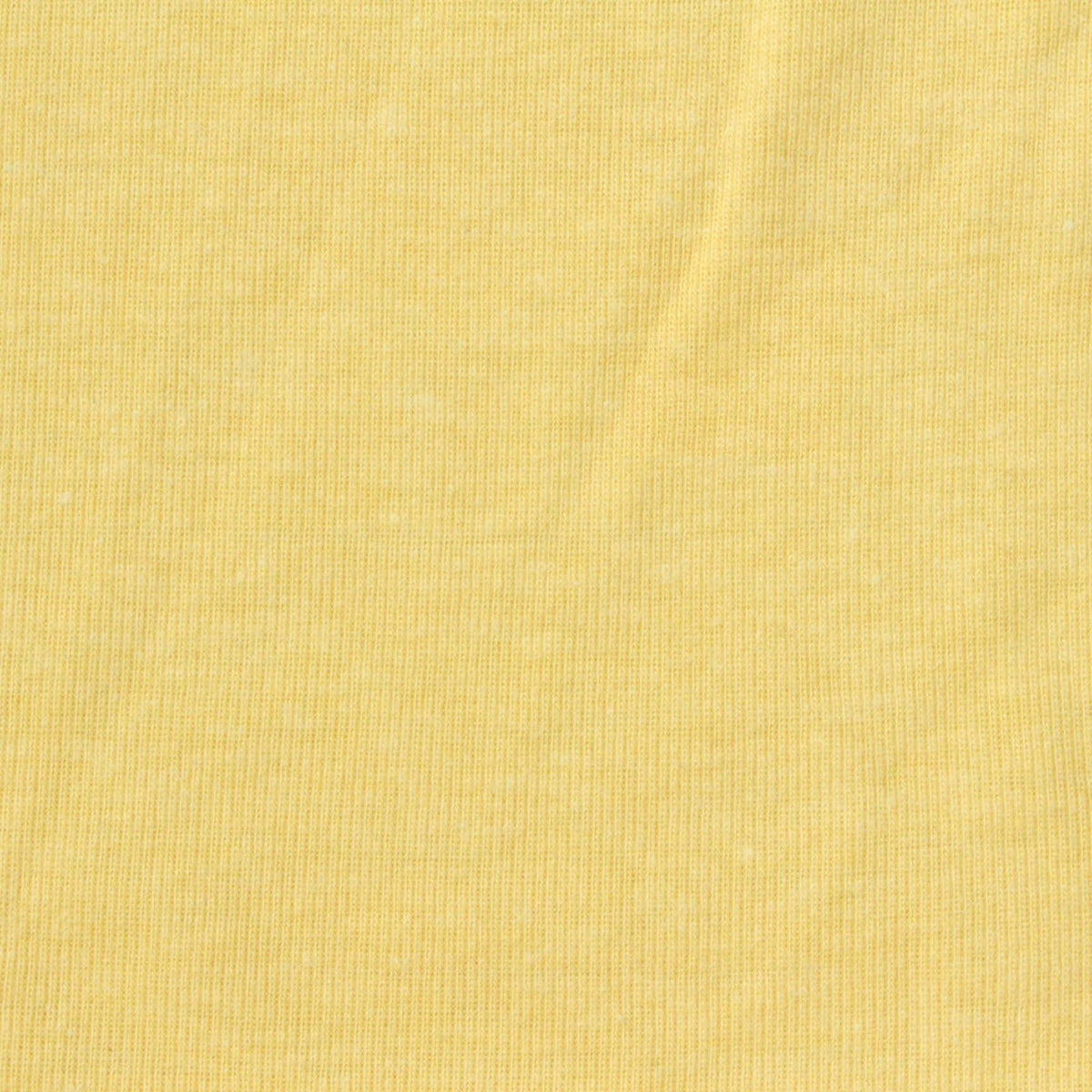 Yellow Marl Rib Knit, Poly-Cotton, 218 gsm