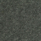 Dark Grey Heathered-Marl Rib Knit, Cotton — texture