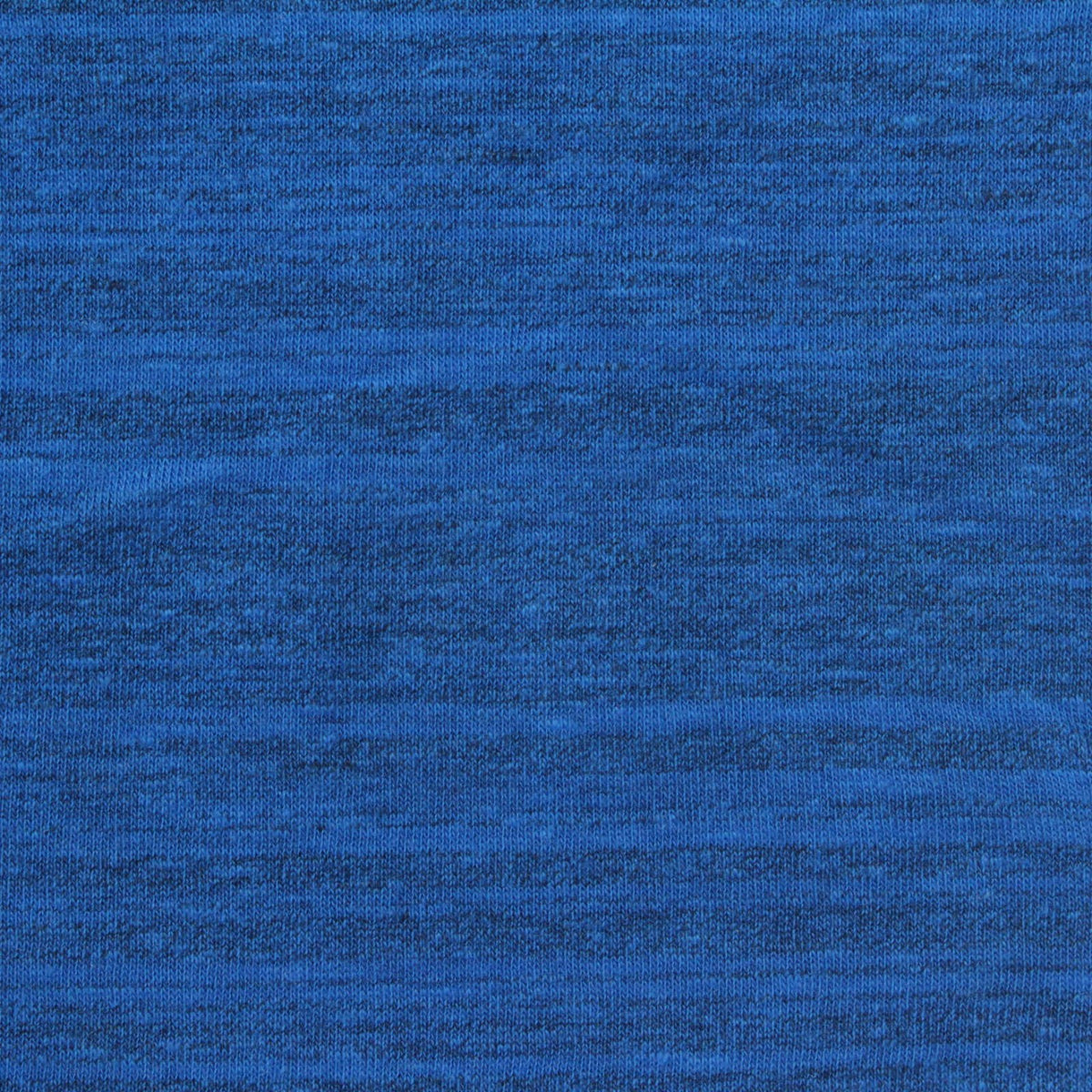 Blue Marl Jersey Knit, Cotton-Poly, 160 gsm