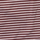 Maroon Stripe Jersey Knit, Polyester — texture