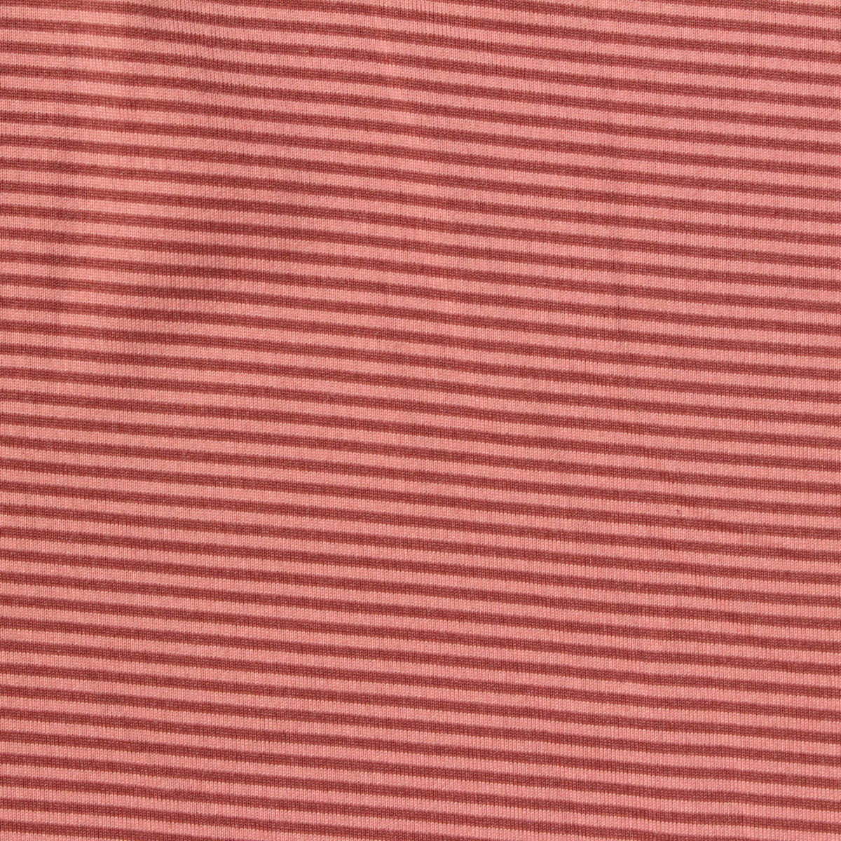 Red Horizontal-Stripe Jersey Knit, Polyester, 142 gsm