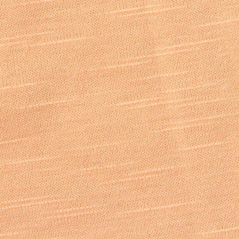 Light Orange Heather Jersey Knit, Poly-Viscose