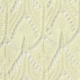 Cream Openwork Pointelle Knit, Poly-Cotton