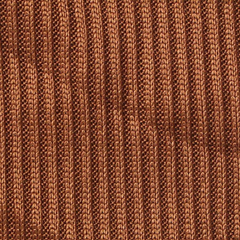 Rust Chunky Knit, Polyester